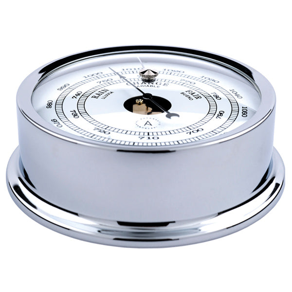 Autonautic atlantic 95 barometer Ø95/70 mm forkromet messing