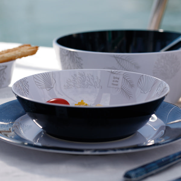 MB Living salatskål med salatbestik  Ø 25 cm