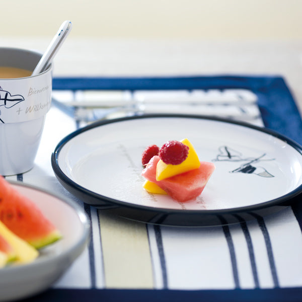 MB Welcome on board frokosttallerken Ø21cm 255g, 6stk