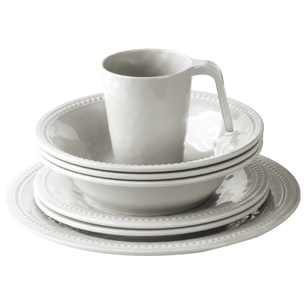 MB Harmony middagstalerken råhvid, Ø27 cm