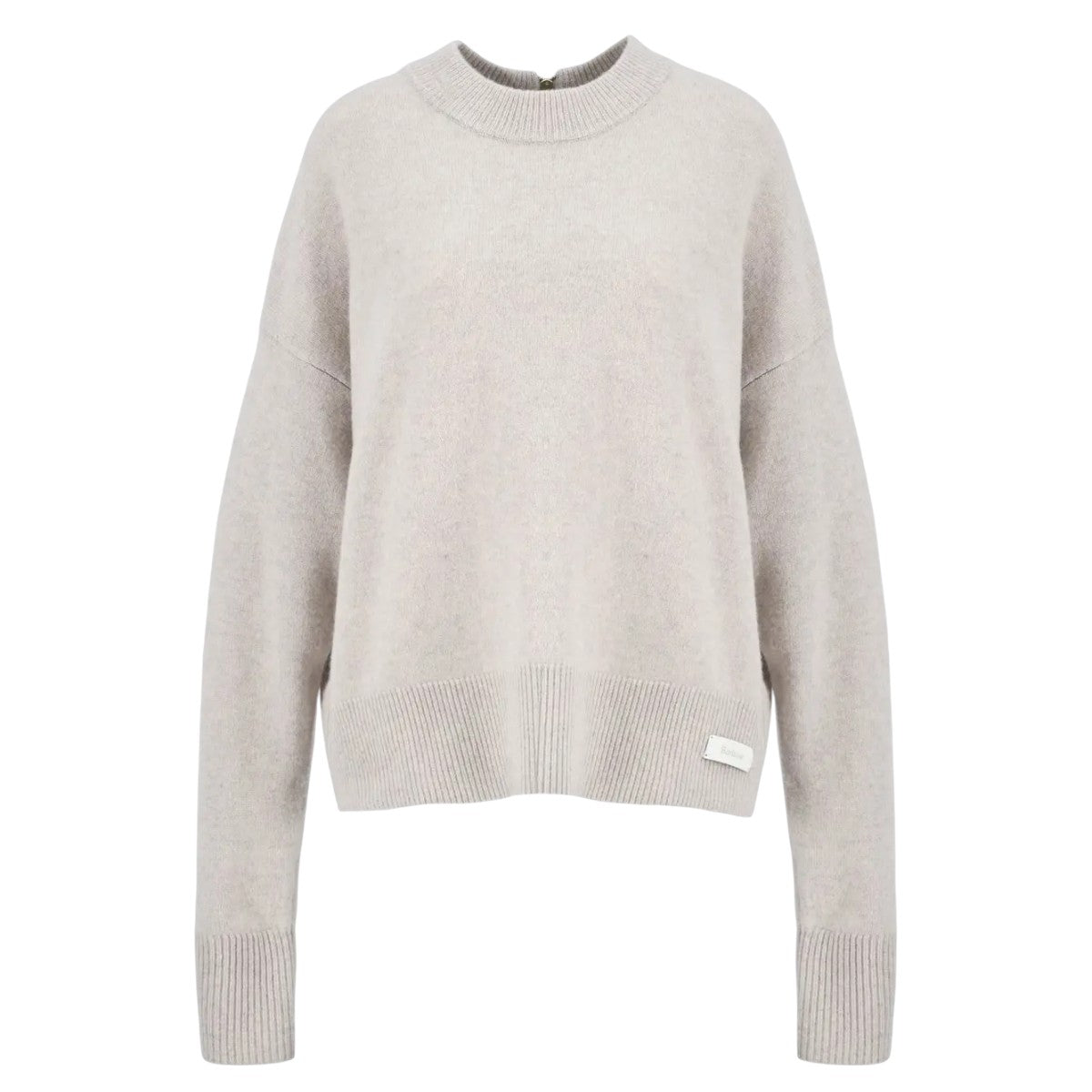 Barbour W Leonie Knitted Jumper Neutral