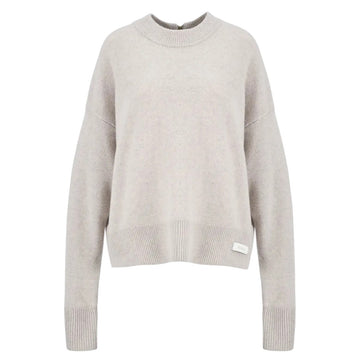 Barbour W Leonie Knitted Jumper Neutral