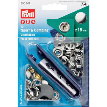 Prym trykknapper RF Ø15 mm, 10 stk