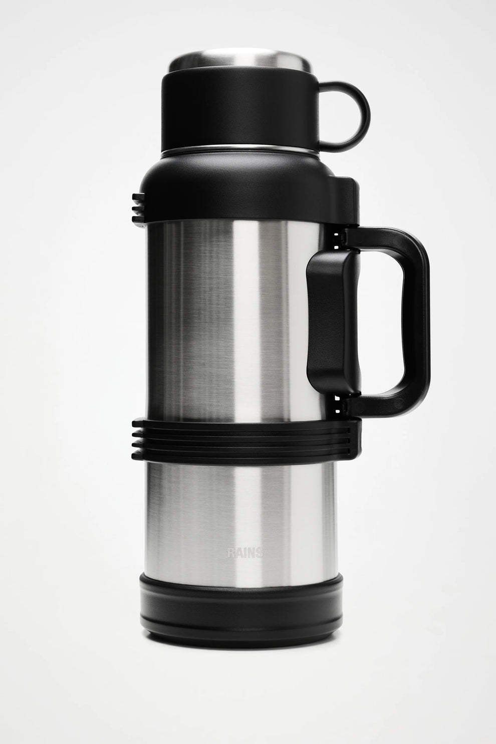 Rains Stainless Steel Tumble Vacuum Flask 2000 ml Steel