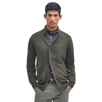 Barbour Essential Patch Zip Seaweed