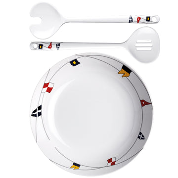 MB Regata salat skål med salat bestik