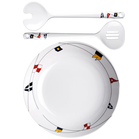 MB Regata salat skål med salat bestik