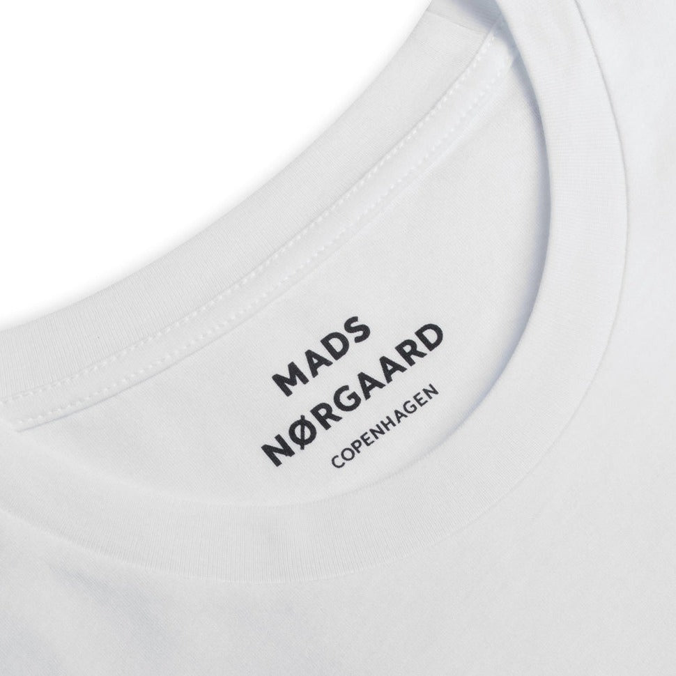 Mads Nørgaard M Organic Thor T-Shirt White
