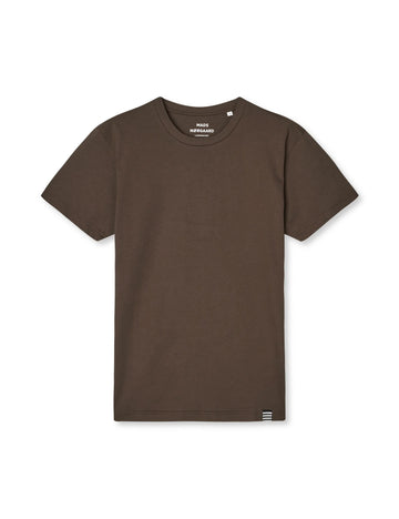 Mads Nørgaard M Fine Jersey Thor Tee FAV Turkish Coffe