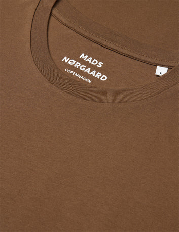 Mads Nørgaard M Fine Jersey Thor Tee FAV Cocoa