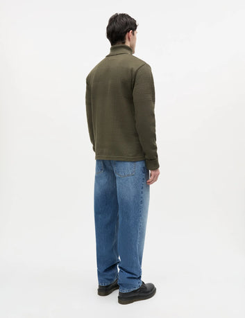 Mads Nørgaard M Wool Klemens Knit Tarmac