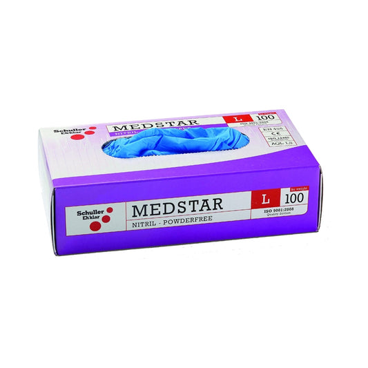 Nitrilhandsker uden Pudder 100 stk.