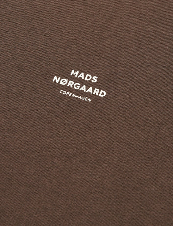Mads Nørgaard M Standard Crew Logo Sweat Demitasse