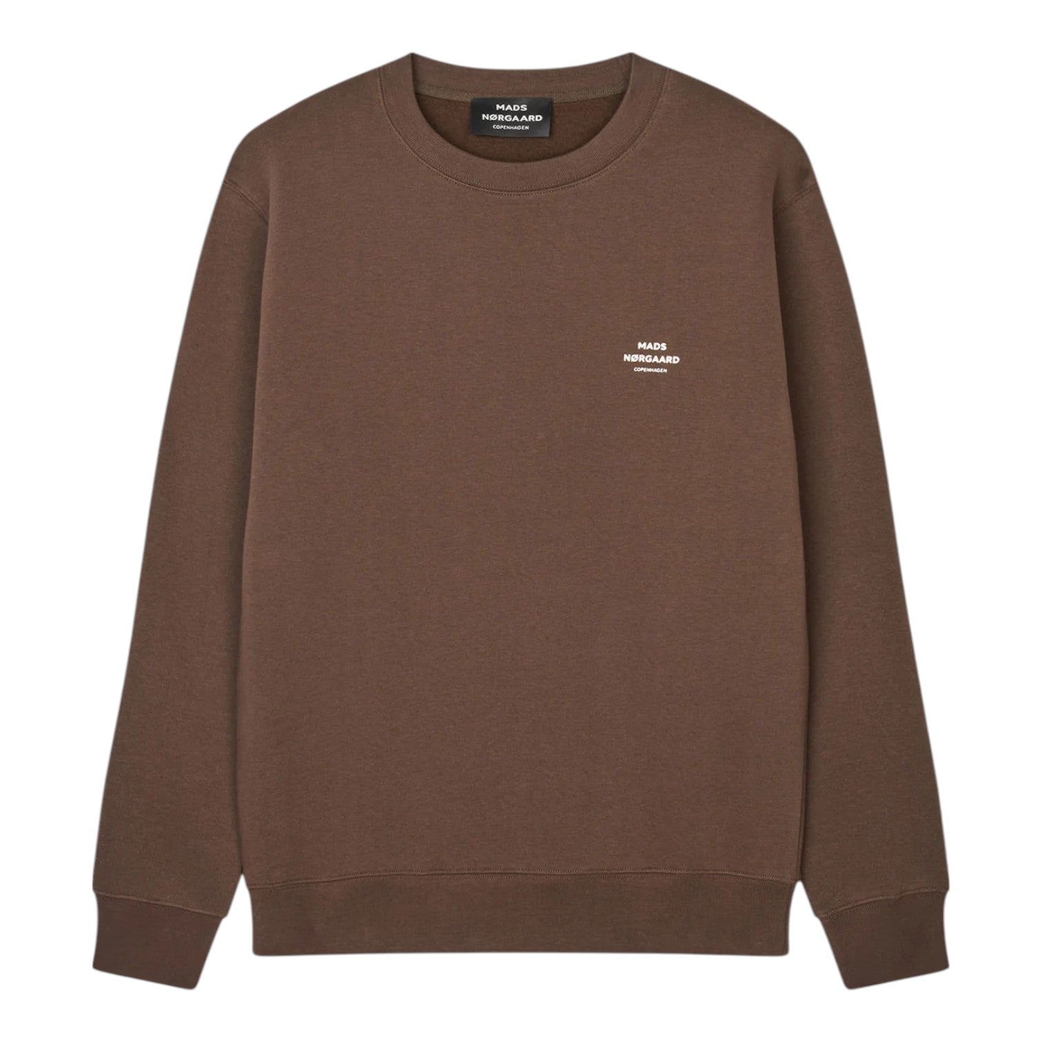 Mads Nørgaard M Standard Crew Logo Sweat Demitasse
