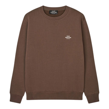 Mads Nørgaard M Standard Crew Logo Sweat Demitasse