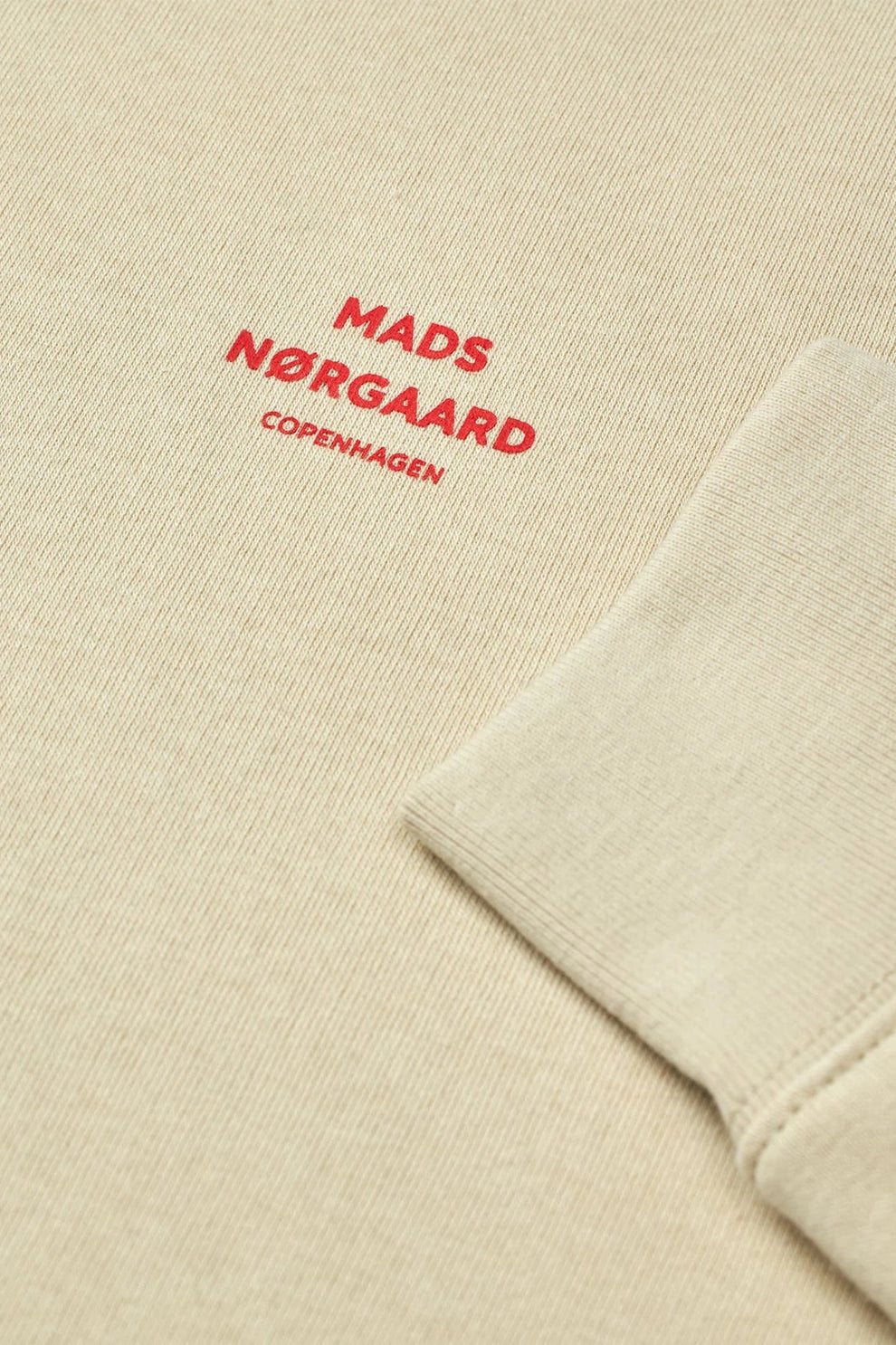 Mads Nørgaard M Standard Crew Logo Sweat FAV Castle Wall