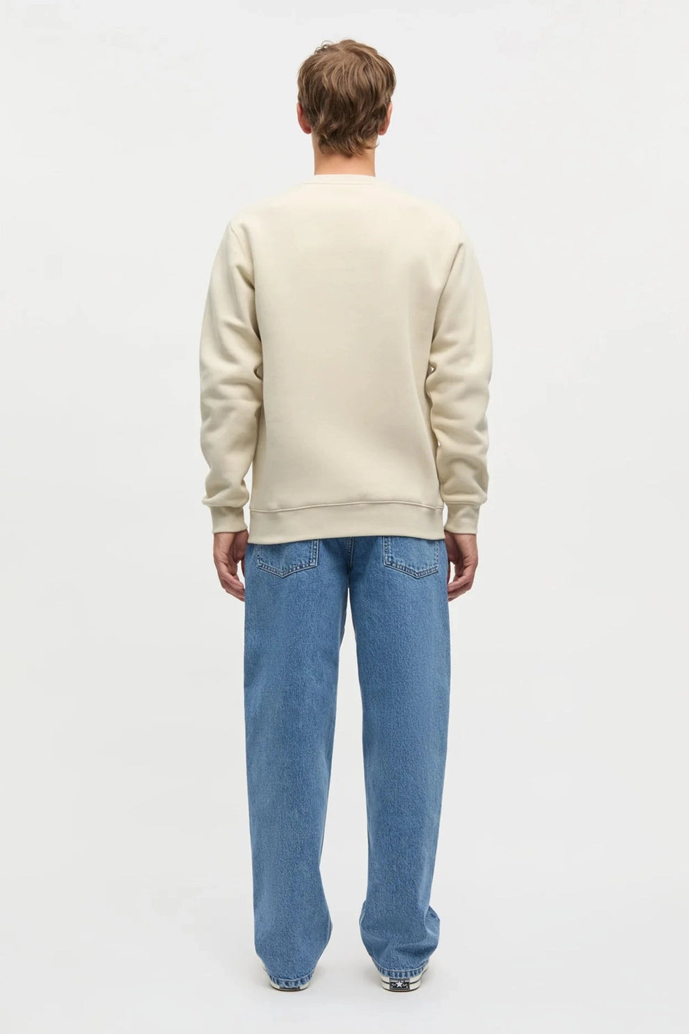 Mads Nørgaard M Standard Crew Logo Sweat FAV Castle Wall
