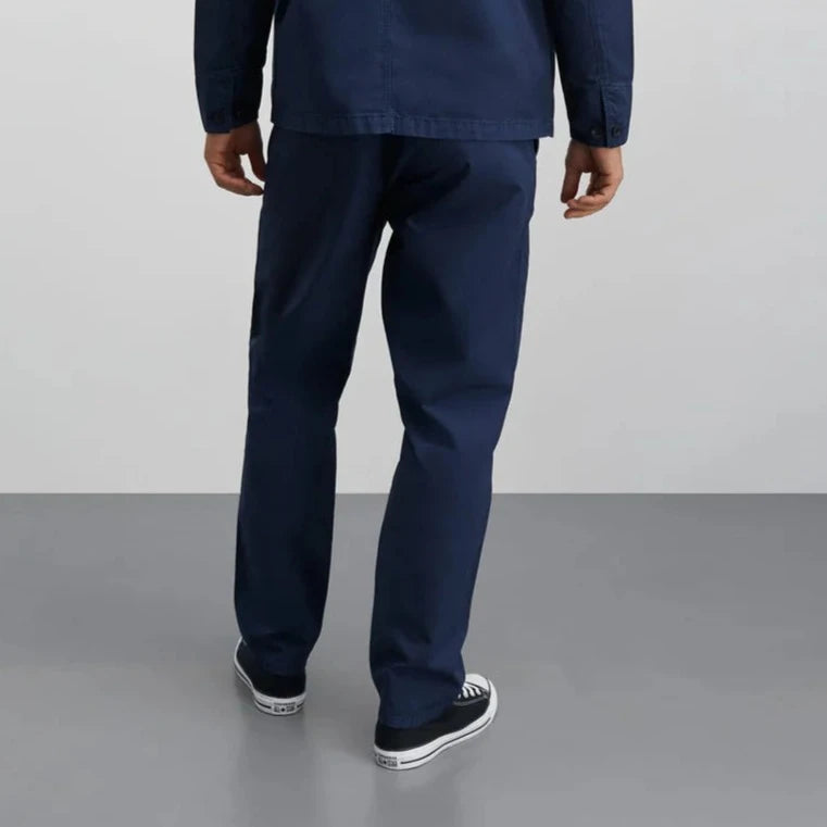 Mads Nørgaard M Fine Twill Hektor Pants Midnight Navy