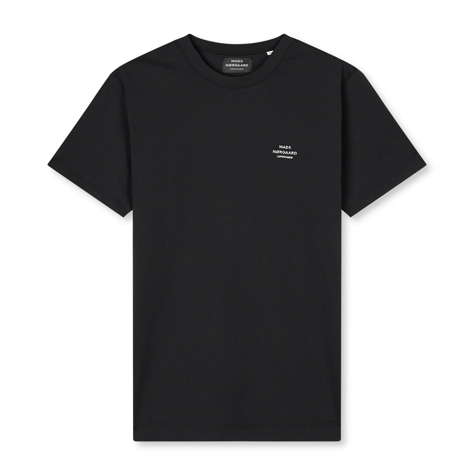 Mads Nørgaard M Cotton Jersey Frode Emb Logo Tee Black