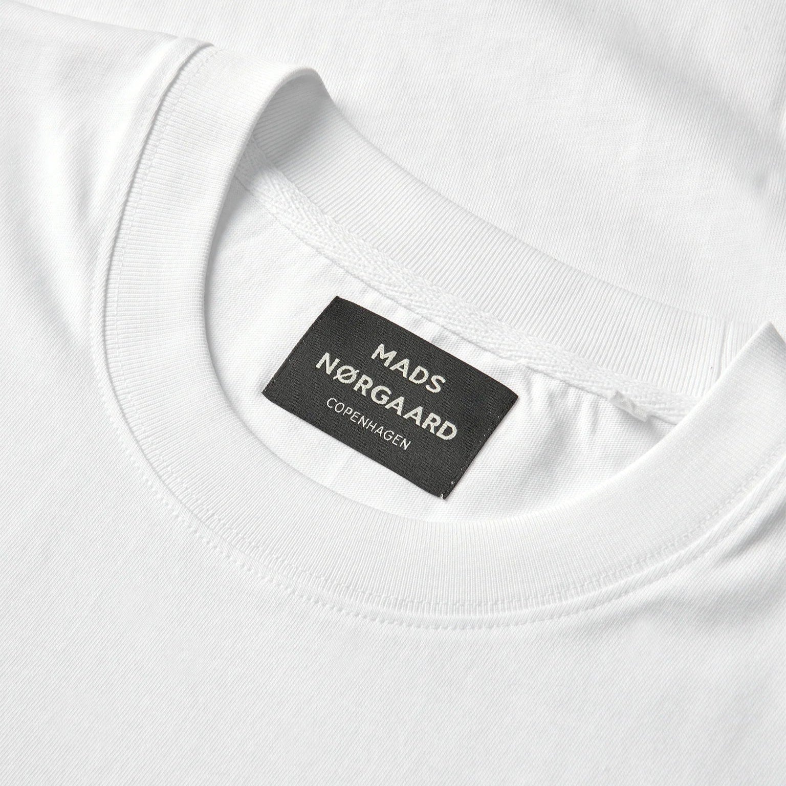 Mads Nørgaard M Cotton Jersey Frode Emb Logo Tee White
