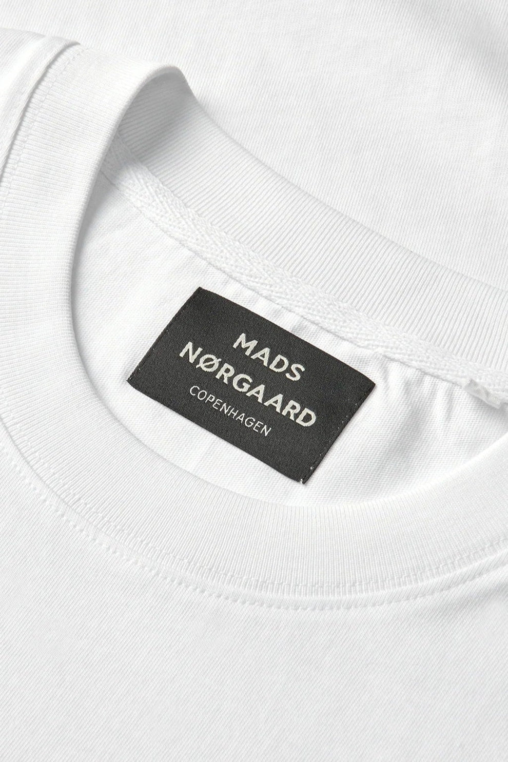 Mads Nørgaard M Cotton Jersey Frode Emb Logo Tee White