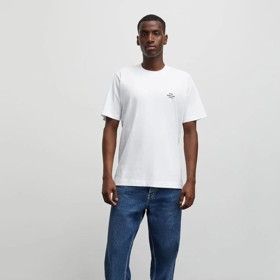 Mads Nørgaard M Cotton Jersey Frode Emb Logo Tee White