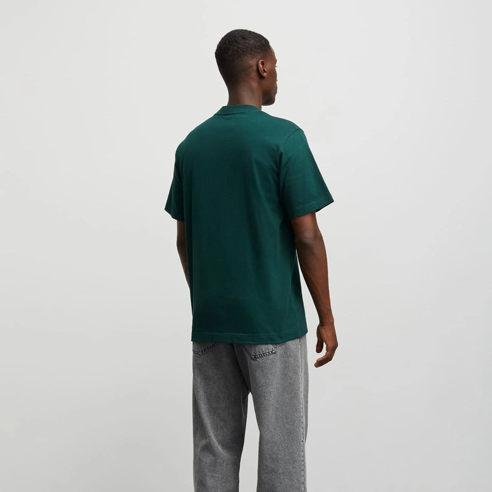 Mads Nørgaard M Cotton Jersey Frode Emb Logo Tee Pine Groove