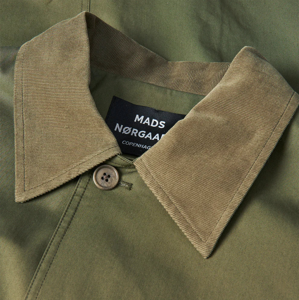 Mads Nørgaard M Repellent Twill Wilson Jacket Kalamata