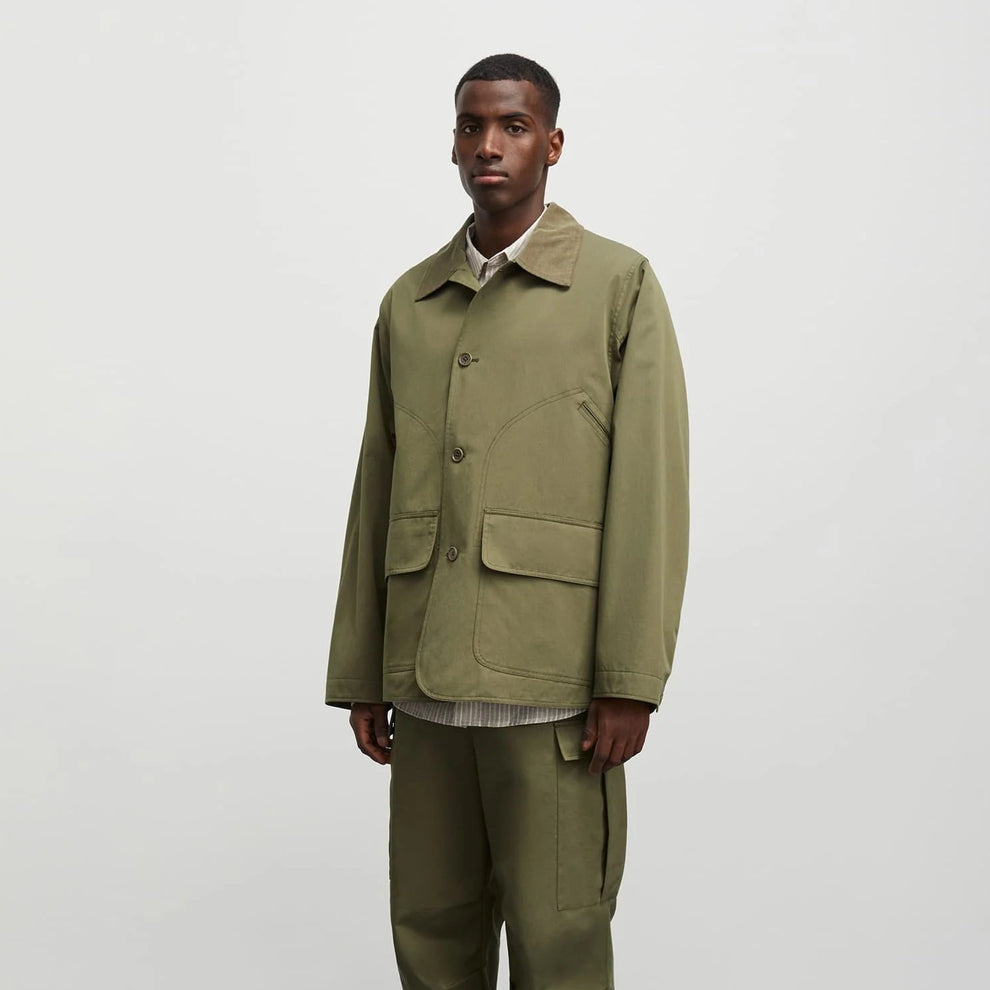 Mads Nørgaard M Repellent Twill Wilson Jacket Kalamata