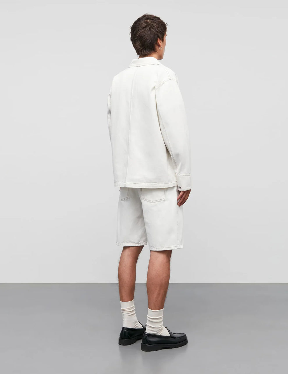 Mads Nørgaard M Soil Denim Chore Jacket Vanilla Ice