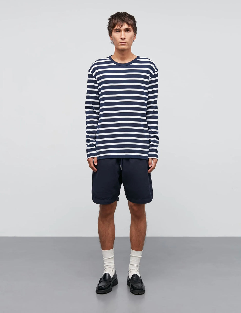Mads Nørgaard M Trio Rib Tobias Tee LS Parisian Night