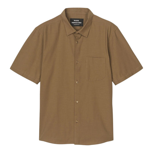 Mads Nørgaard M Grida Cotton Victor Shirt SS Kangaroo