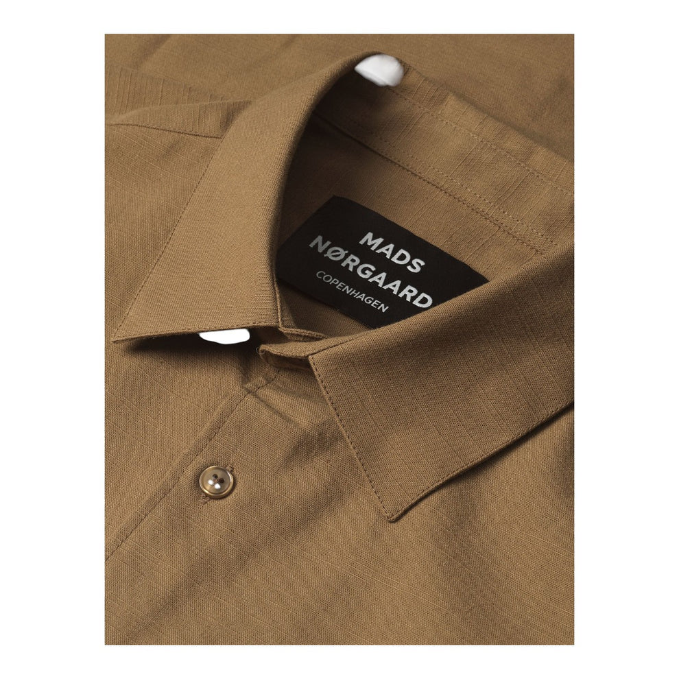 Mads Nørgaard M Grida Cotton Victor Shirt SS Kangaroo