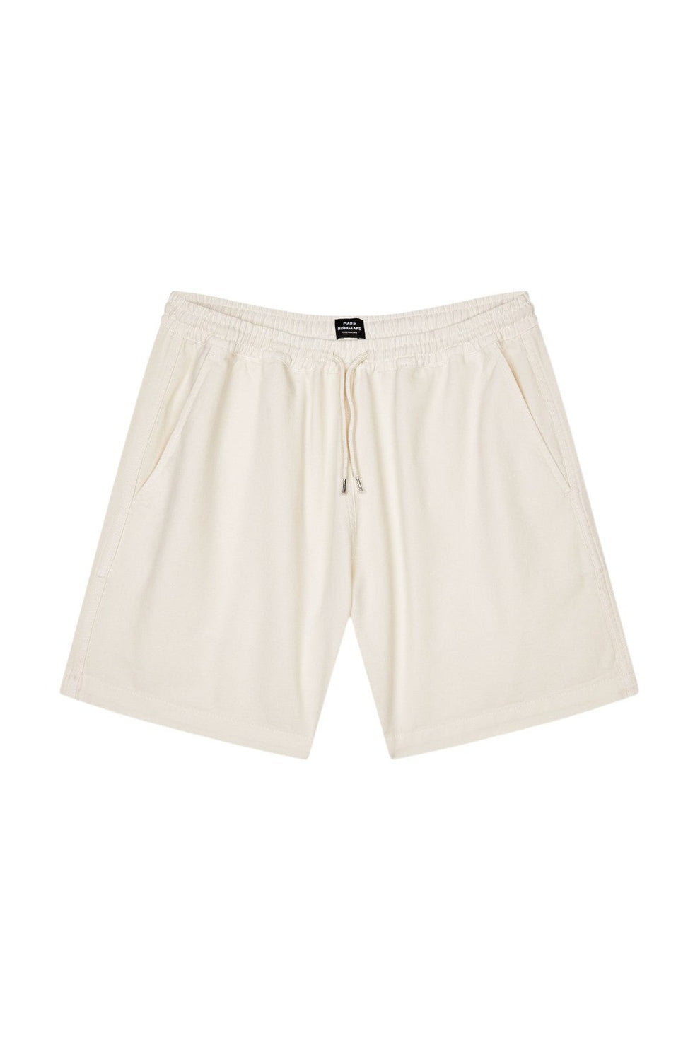 Mads Nørgaard M Dyed Canvas Beach Shorts Vanilla Ice