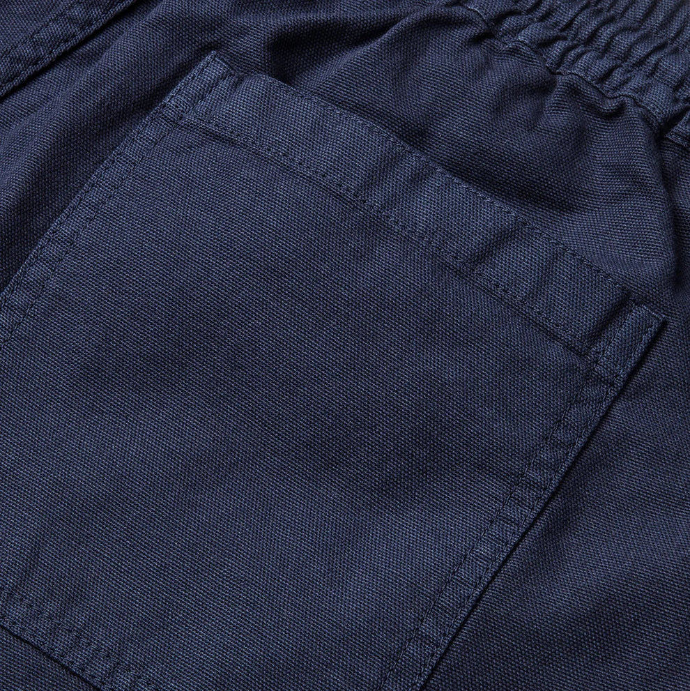 Mads Nørgaard M dyed Canvas Beach Shorts Deep Well