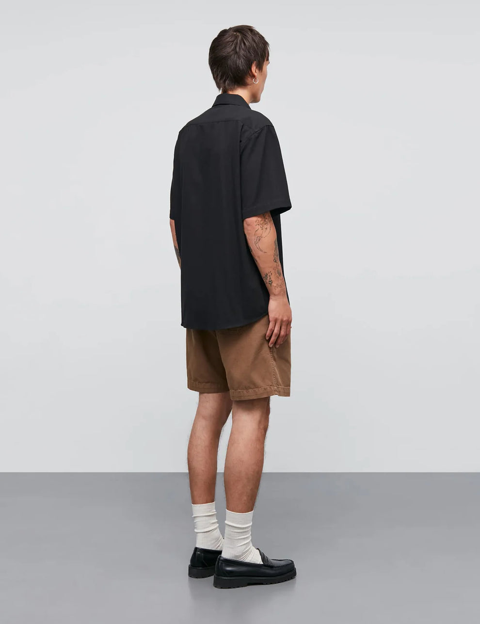 Mads Nørgaard M Dyed Canvas Beach Shorts Kangaroo