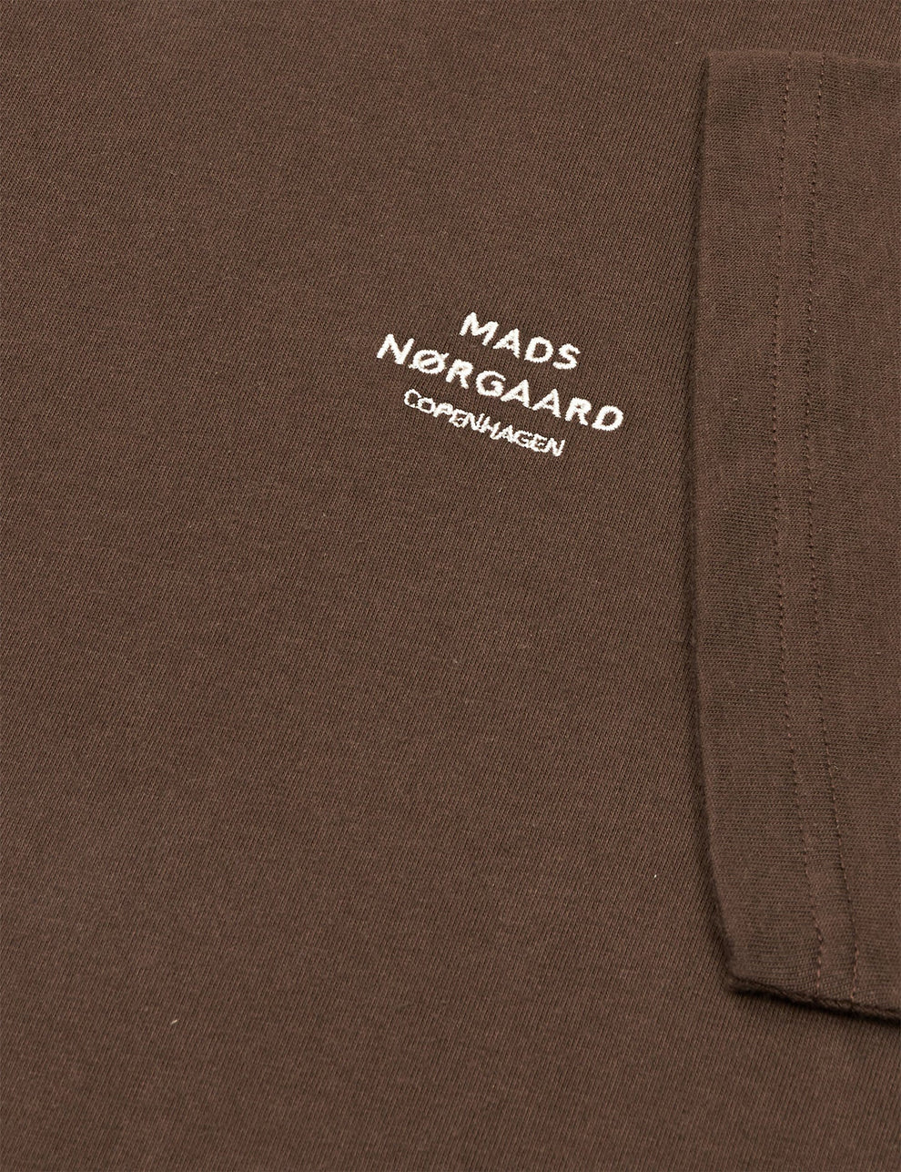 Mads Nørgaard M Cotton Jersey Frode Logo Tee Demitrasse