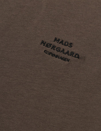 Mads Nørgaard M Cotton Jersey Frode Logo Tee FAV Turkisch Coffe