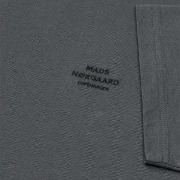 Mads Nørgaard M Cotton Jersey Frode Logo Tee Asphalt