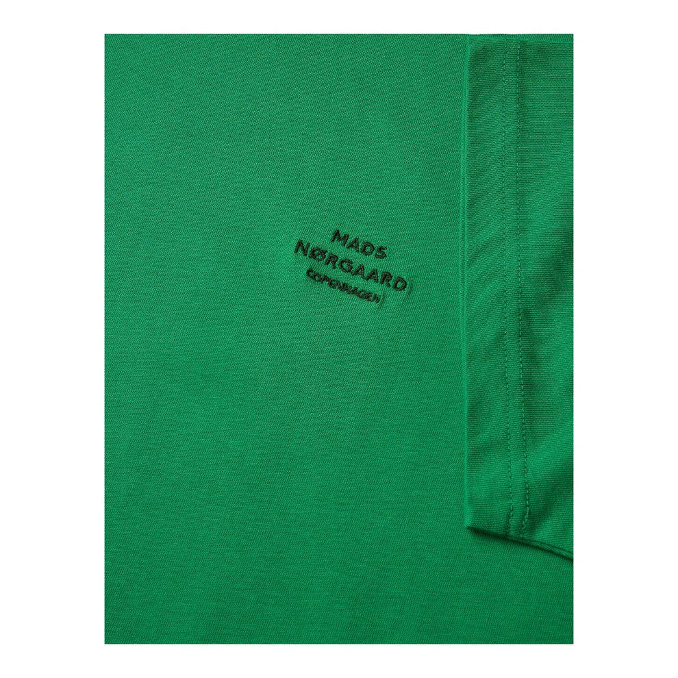 Mads Nørgaard M Cotton Jersey Frode Logo Tee Verdant Green