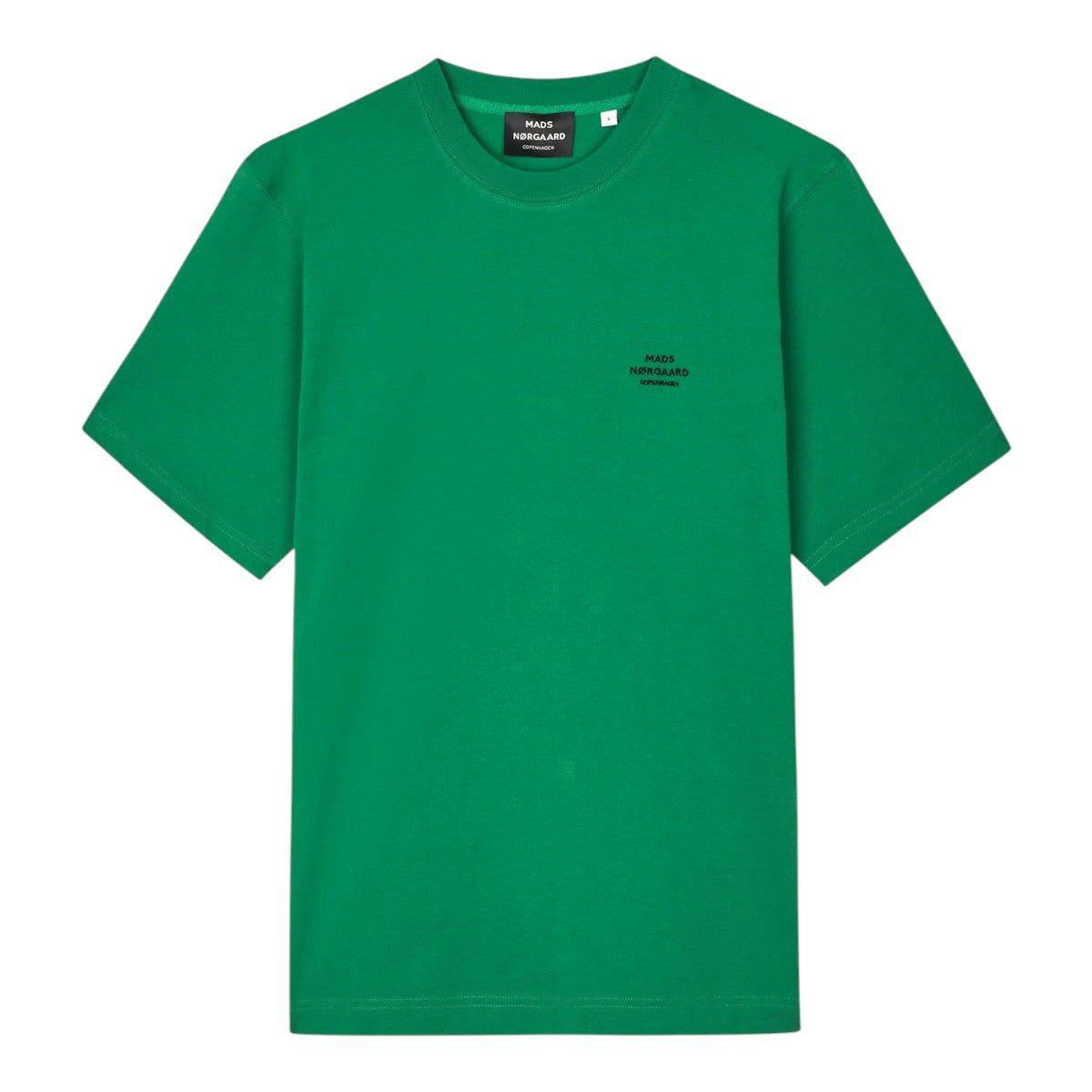 Mads Nørgaard M Cotton Jersey Frode Logo Tee Verdant Green