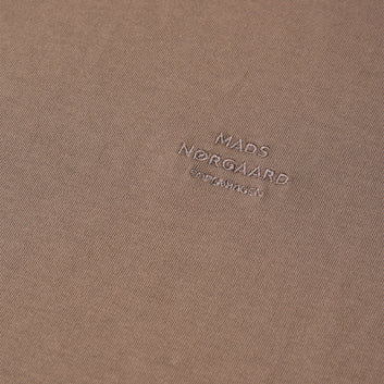Mads Nørgaard M Fine Jersey Thor Tee FAV Walnut