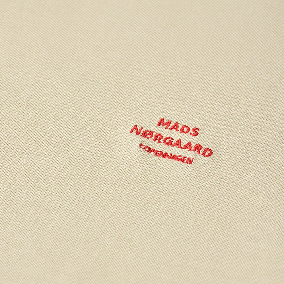 Mads Nørgaard M Cotton Jersey Frode Logo Tee Castle Wall