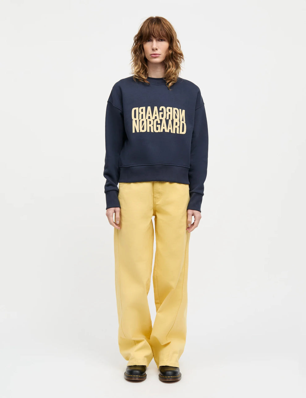 Mads Nørgaard W Original Sweat Tilvina Sweatshirt Parisian Night