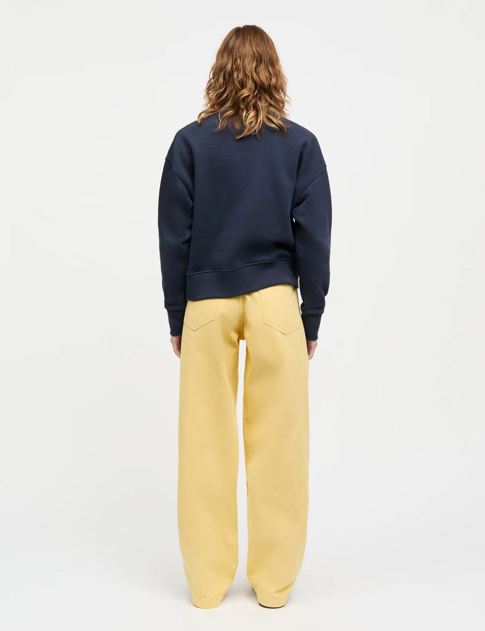 Mads Nørgaard W Original Sweat Tilvina Sweatshirt Parisian Night