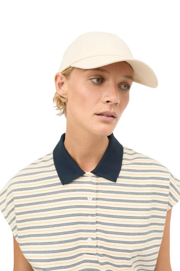 Mads Nørgaard Soft Twill Cash Cap Almond Oil