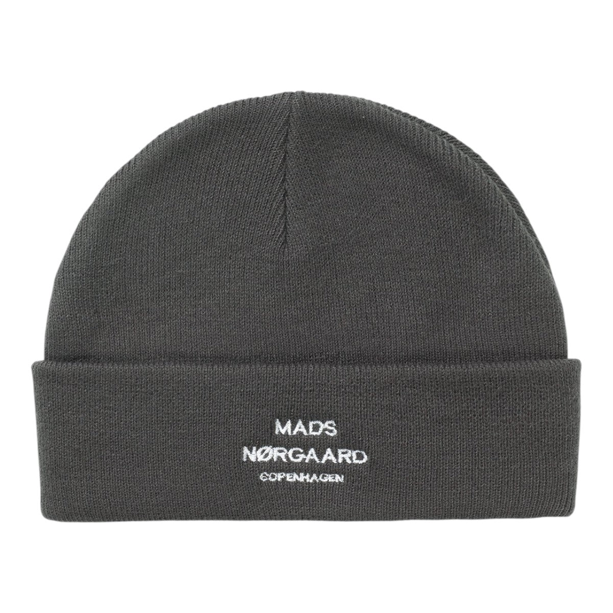 Mads Nørgaard M Isak Ambas Logo Beanie Asphalt OS