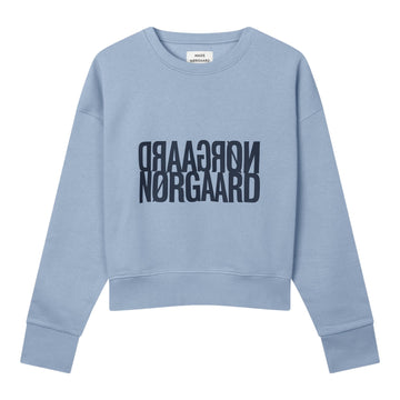 Mads Nørgaard W Original Sweet Tilvina Sweatshirt Faded Denim