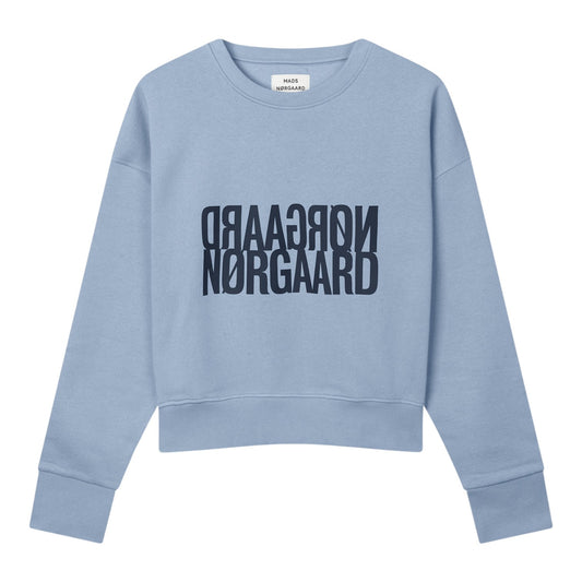 Mads Nørgaard W Original Sweet Tilvina Sweatshirt Faded Denim