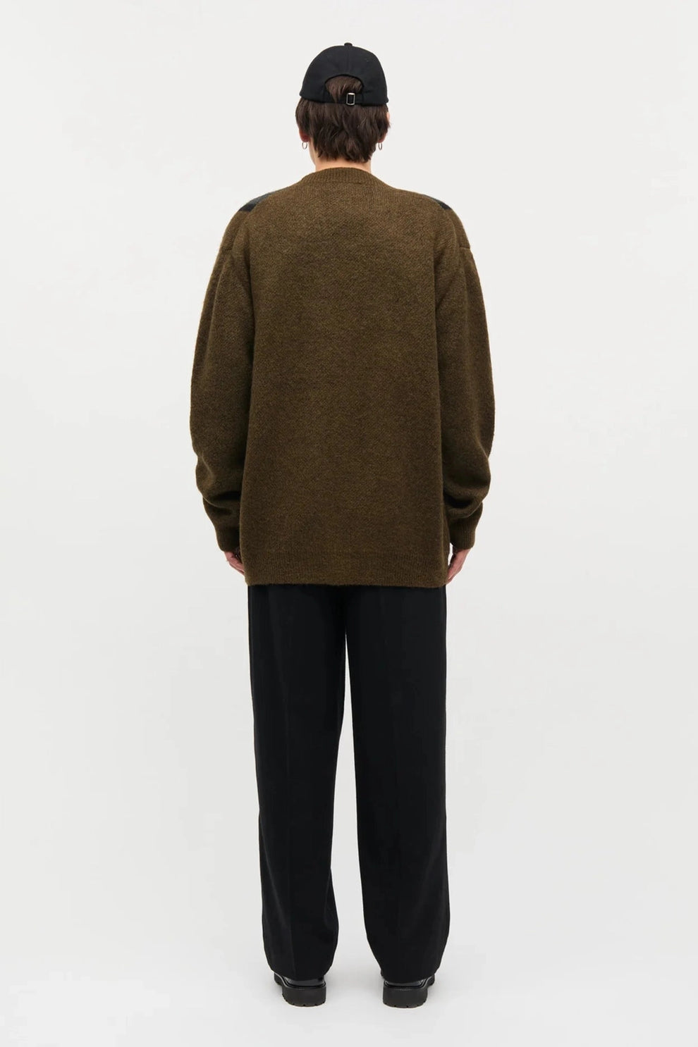 Mads Nørgaard M Comfy Wool Vilhelm Stripe Cardigan Knit Beech